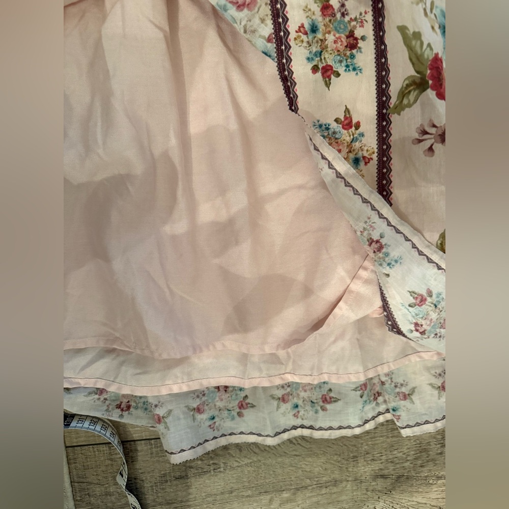 Floral Embroidered Pink Maxi Dress - Picture 6 of 11
